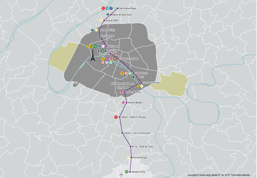 prolongement ligne 14 nord
